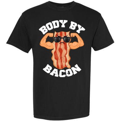 Flexing Body by Bacon Garment-Dyed Heavyweight T-Shirt