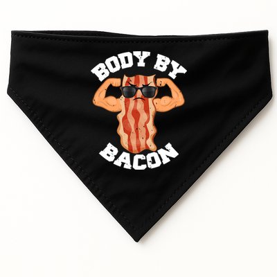 Flexing Body by Bacon USA-Made Doggie Bandana