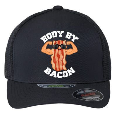 Flexing Body by Bacon Flexfit Unipanel Trucker Cap