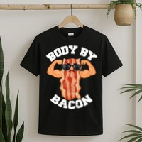 Flexing Body by Bacon T-Shirt