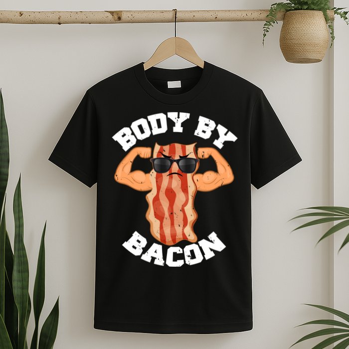 Flexing Body by Bacon T-Shirt