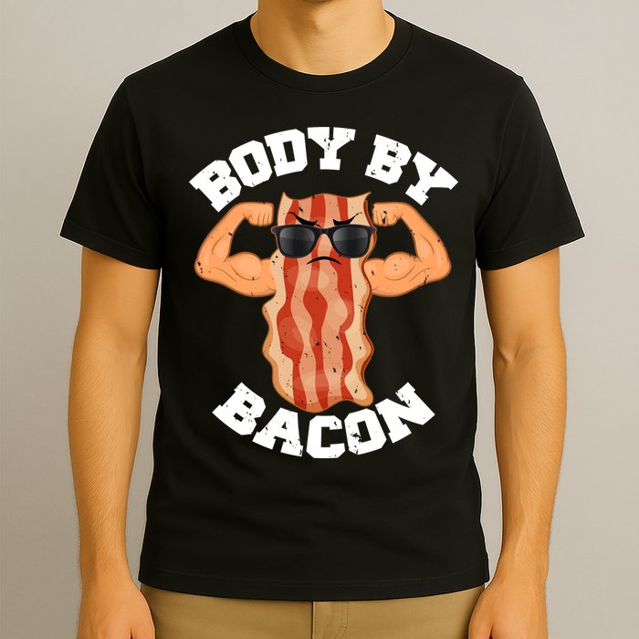 Flexing Body by Bacon T-Shirt