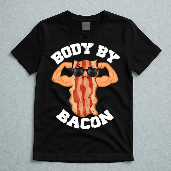 Flexing Body by Bacon T-Shirt
