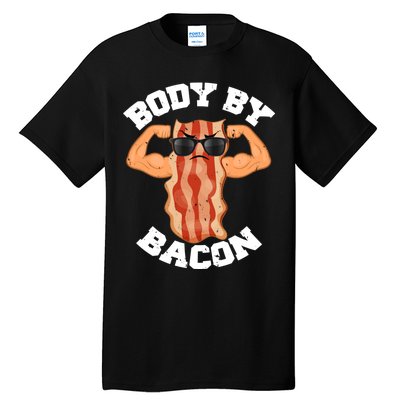 Flexing Body by Bacon Tall T-Shirt