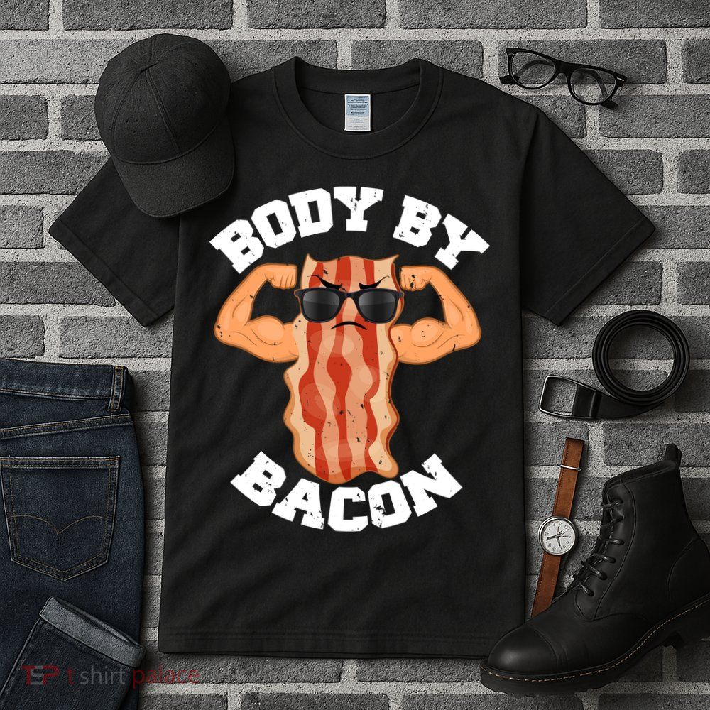Flexing Body by Bacon Tall T-Shirt