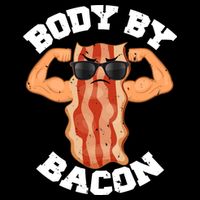 Flexing Body by Bacon Bucket Hat