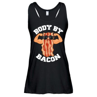 Flexing Body by Bacon Ladies Essential Flowy Tank
