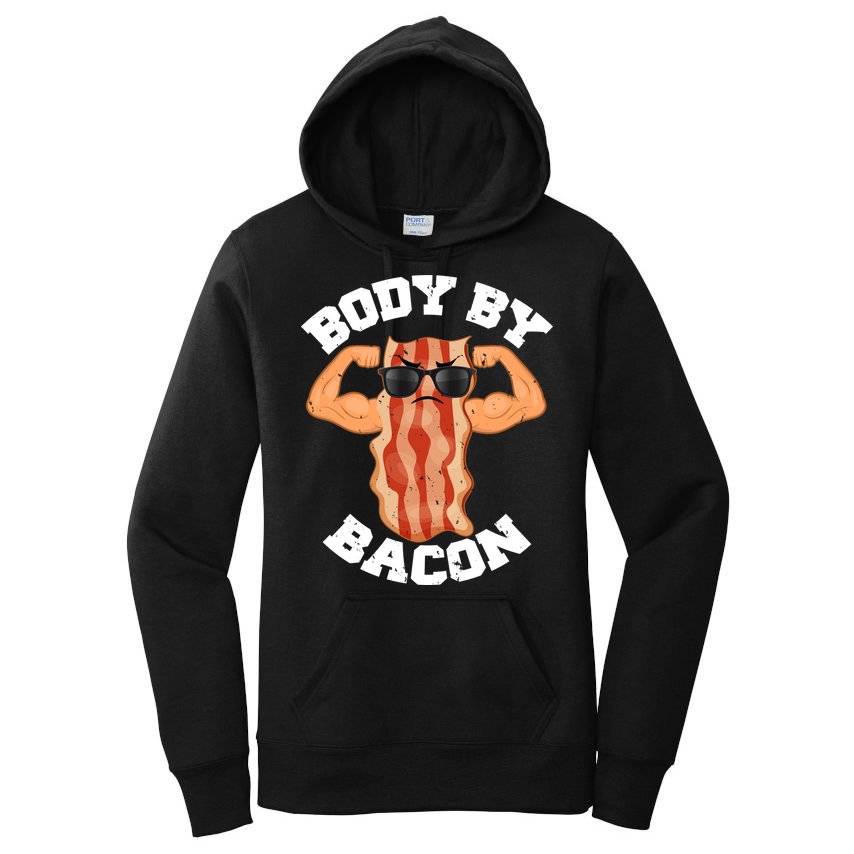 Flexing Body by Bacon Women's Pullover Hoodie