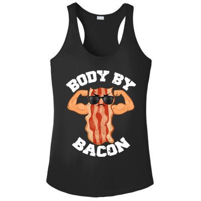 Flexing Body by Bacon Ladies PosiCharge Competitor Racerback Tank