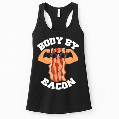 Flexing Body by Bacon Womens Tank Top