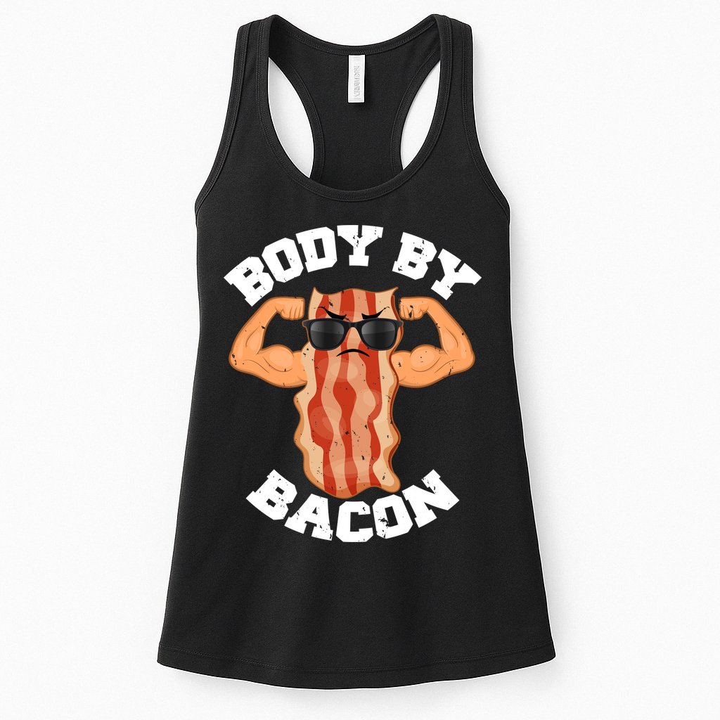 Flexing Body by Bacon Womens Tank Top