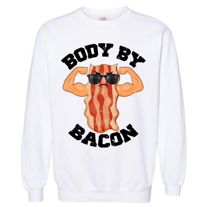 Flexing Body by Bacon Garment-Dyed Sweatshirt