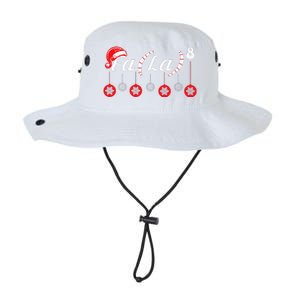 Fa (La)8 Funny Christmas Santa Fa La Math Teacher Student Legacy Cool Fit Booney Bucket Hat