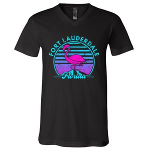 Fort Lauderdale Florida V-Neck T-Shirt