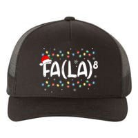 Fa (La)8 Funny Christmas Santa Fa La Math Teacher Yupoong Adult 5-Panel Trucker Hat