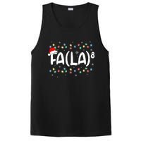 Fa (La)8 Funny Christmas Santa Fa La Math Teacher PosiCharge Competitor Tank