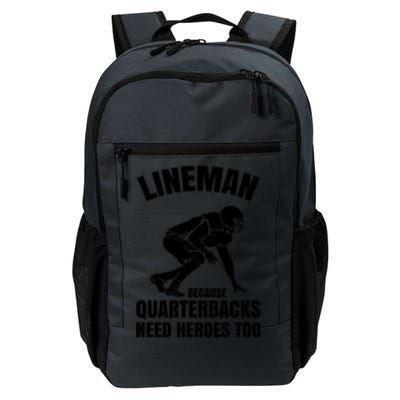 Football Lineman Daily Commute Backpack