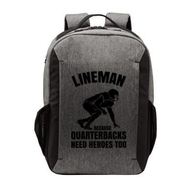 Football Lineman Vector Backpack