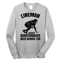 Football Lineman Long Sleeve Shirt