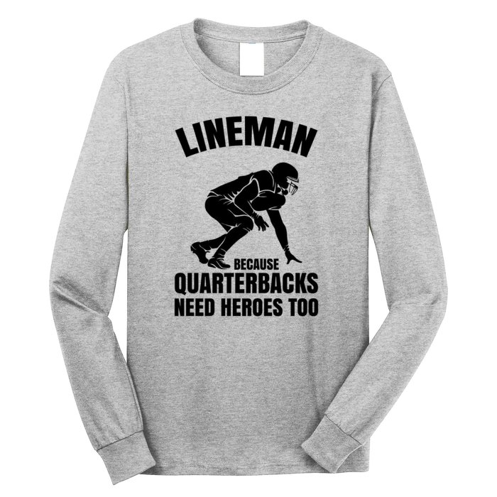 Football Lineman Long Sleeve Shirt