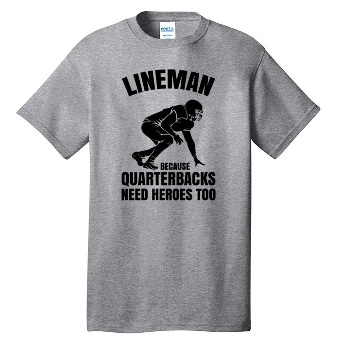 Football Lineman Tall T-Shirt