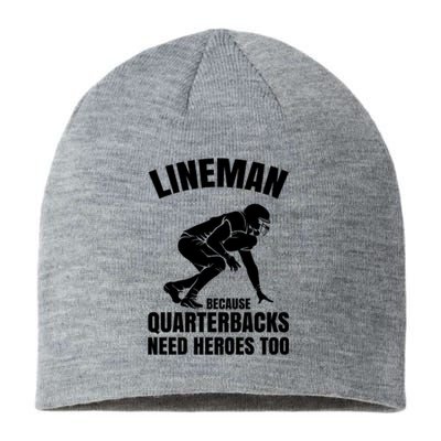 Football Lineman Sustainable Beanie