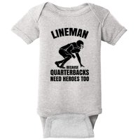 Football Lineman Baby Bodysuit