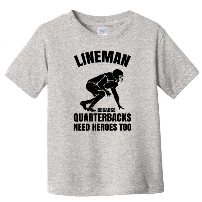 Football Lineman Toddler T-Shirt