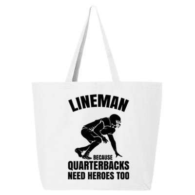 Football Lineman 25L Jumbo Tote