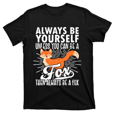 Fox Lover Funny Fox Forest Animals Cute Fox Fox T-Shirt