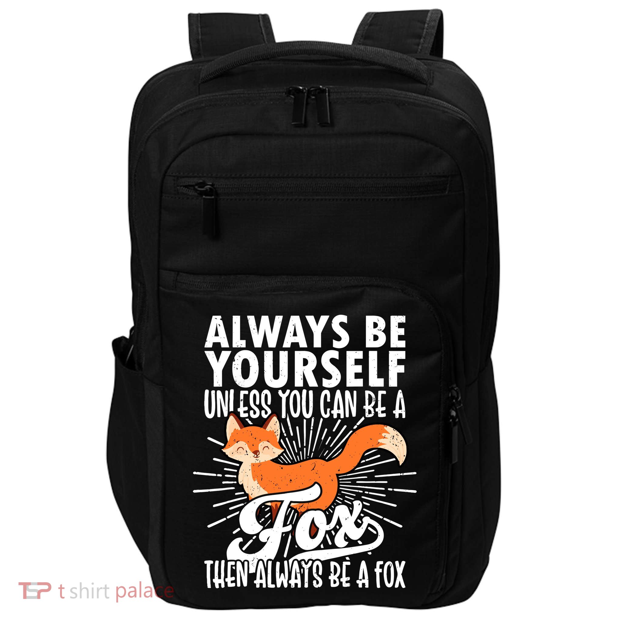 Fox Lover Funny Fox Forest Animals Cute Fox Fox Impact Tech Backpack