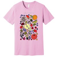 Funny Lil Fruity Lgbtq Subtle Lesbian Lgbtq Pride Month Premium T-Shirt