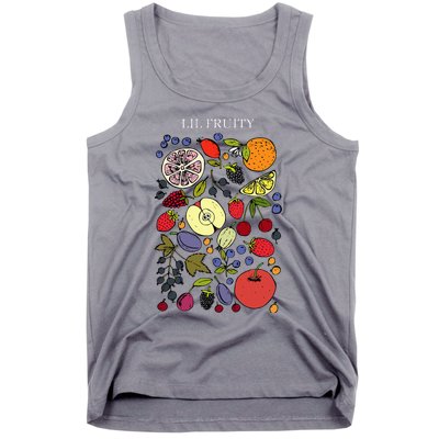 Funny Lil Fruity Lgbtq Subtle Lesbian Lgbtq Pride Month Tank Top