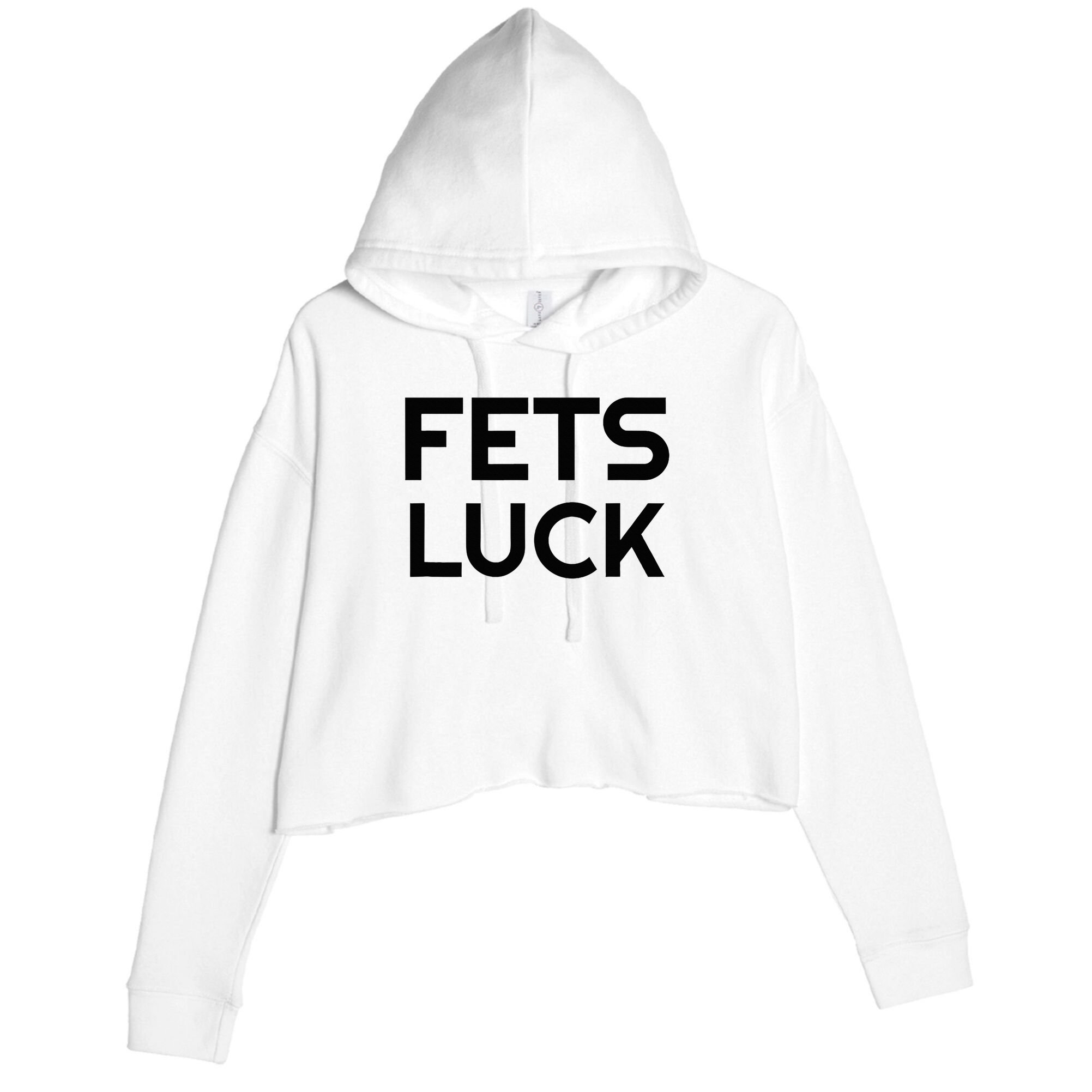 Fets Luck Crop Fleece Hoodie