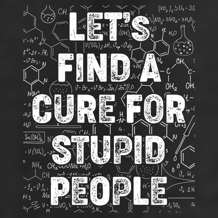 Funny Let's Find A Cure For Stupid People Golf Towel