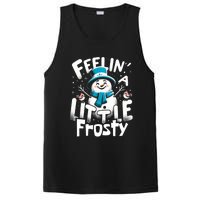 Feelin Little Frosty Snowman Merry Christmas PosiCharge Competitor Tank