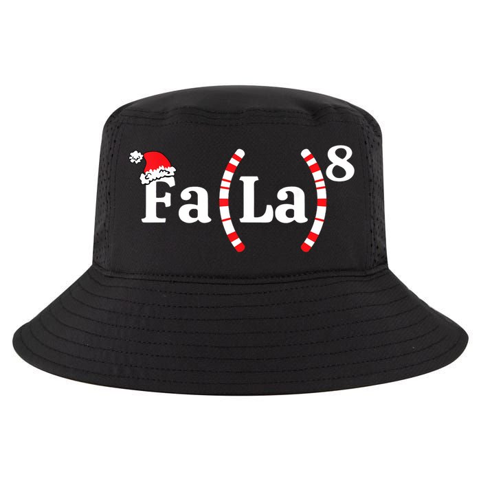 Fa (La)8 Funny Christmas Santa Fa La Math Teacher Student Cool Comfort Performance Bucket Hat