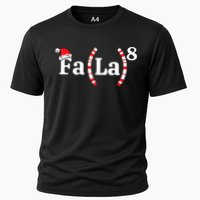 Fa (La)8 Funny Christmas Santa Fa La Math Teacher Student Performance Shirt