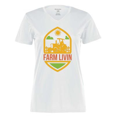 Farm Livin Women's Momentum V-Neck T-Shirt