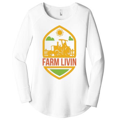 Farm Livin Women's Perfect Tri Tunic Long Sleeve Shirt