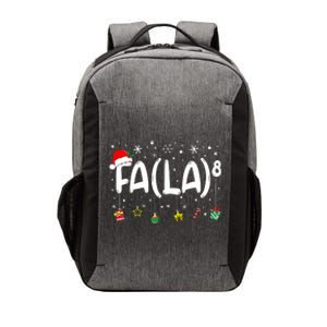 Fa (La)8 Funny Christmas Santa Fa La Math Teacher Vector Backpack