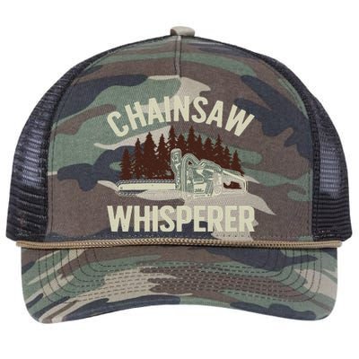 Funny Lumberjack For Women Logger Lumberjack Chainsaw Retro Rope Trucker Hat Cap