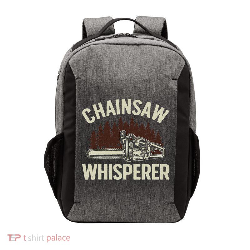 Funny Lumberjack For Women Logger Lumberjack Chainsaw Vector Backpack