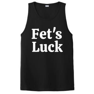 Fets Luck Fets Luck Cool Gift Blue Small PosiCharge Competitor Tank