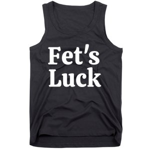 Fets Luck Fets Luck Cool Gift Blue Small Tank Top