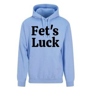 Fets Luck Fets Luck Cool Gift Blue Small Unisex Surf Hoodie