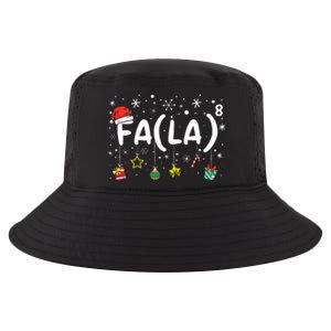 Fa (La)8 Funny Christmas Santa Fa La Math Teacher Cool Comfort Performance Bucket Hat