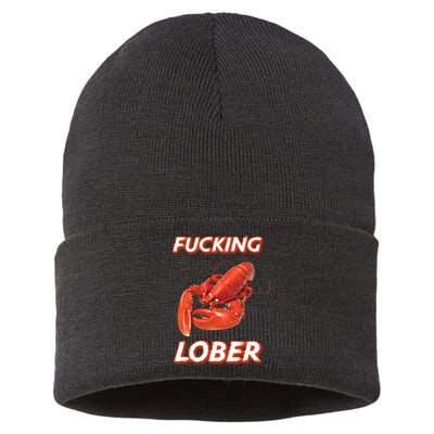 Fucking Lober Sustainable Knit Beanie