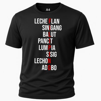 Filipino Lech Flan Sinigang Balut Pancit Lumpia Sisig Lechon Adobo Performance Shirt