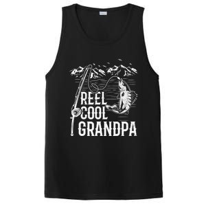 Fishing Lover Funny Gift Reel Cool Grandpa Fish Fishing Gift PosiCharge Competitor Tank